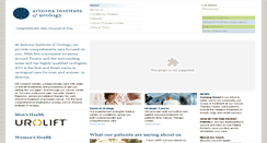 Desktop Screenshot of aiurology.com